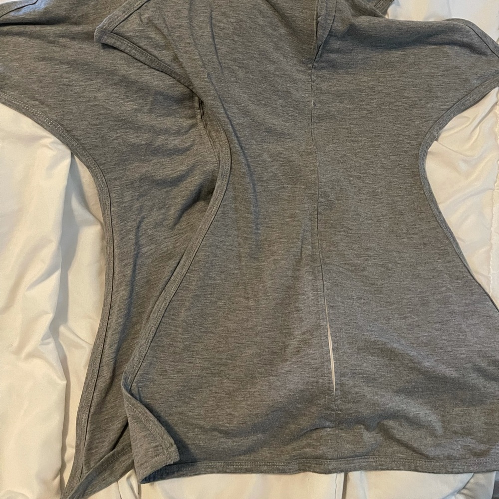 Zipadee-Zip-2 pack-Size Small-Heather Gray EUC